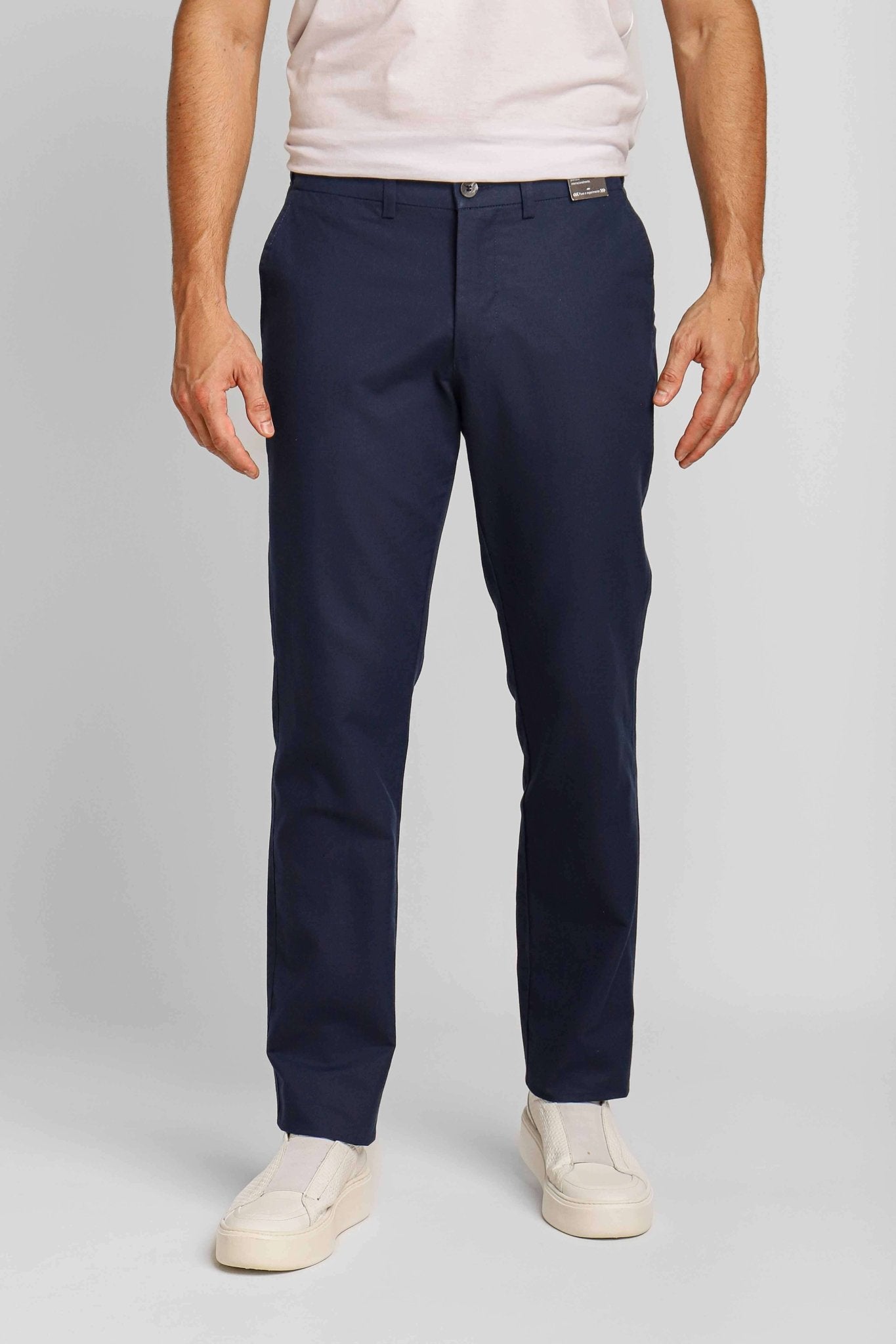 Calça Dom Henrico Slim Fit em Linho com Moovexx - Henri Store