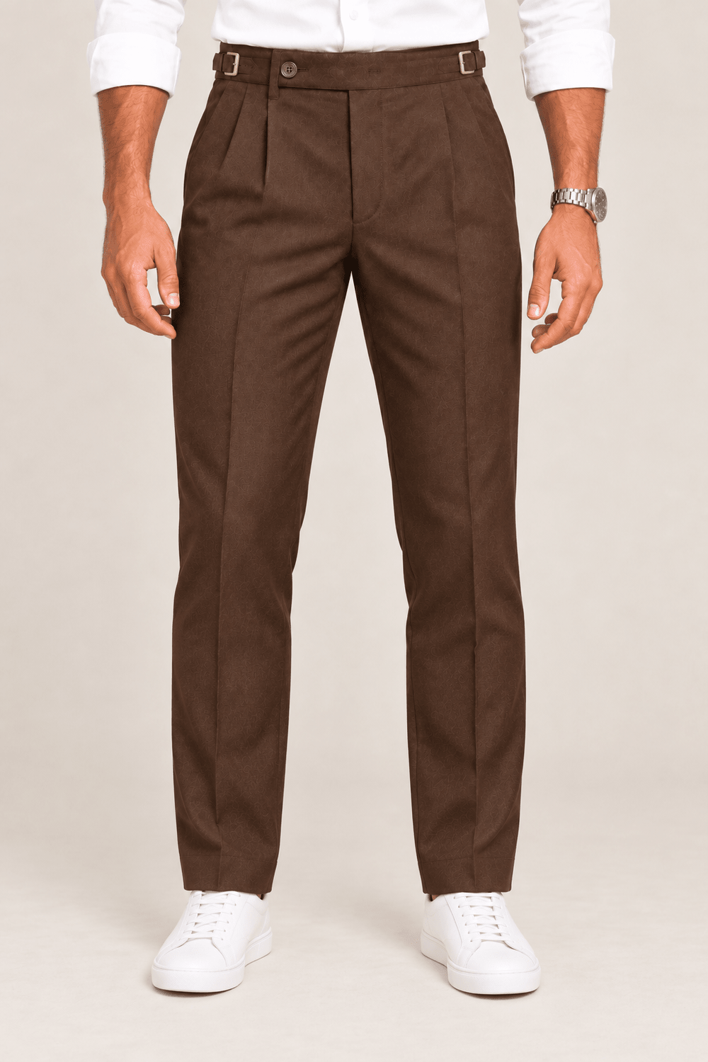 Calça Dom Henrico Viena Com Ajuste Lateral - Henri Store