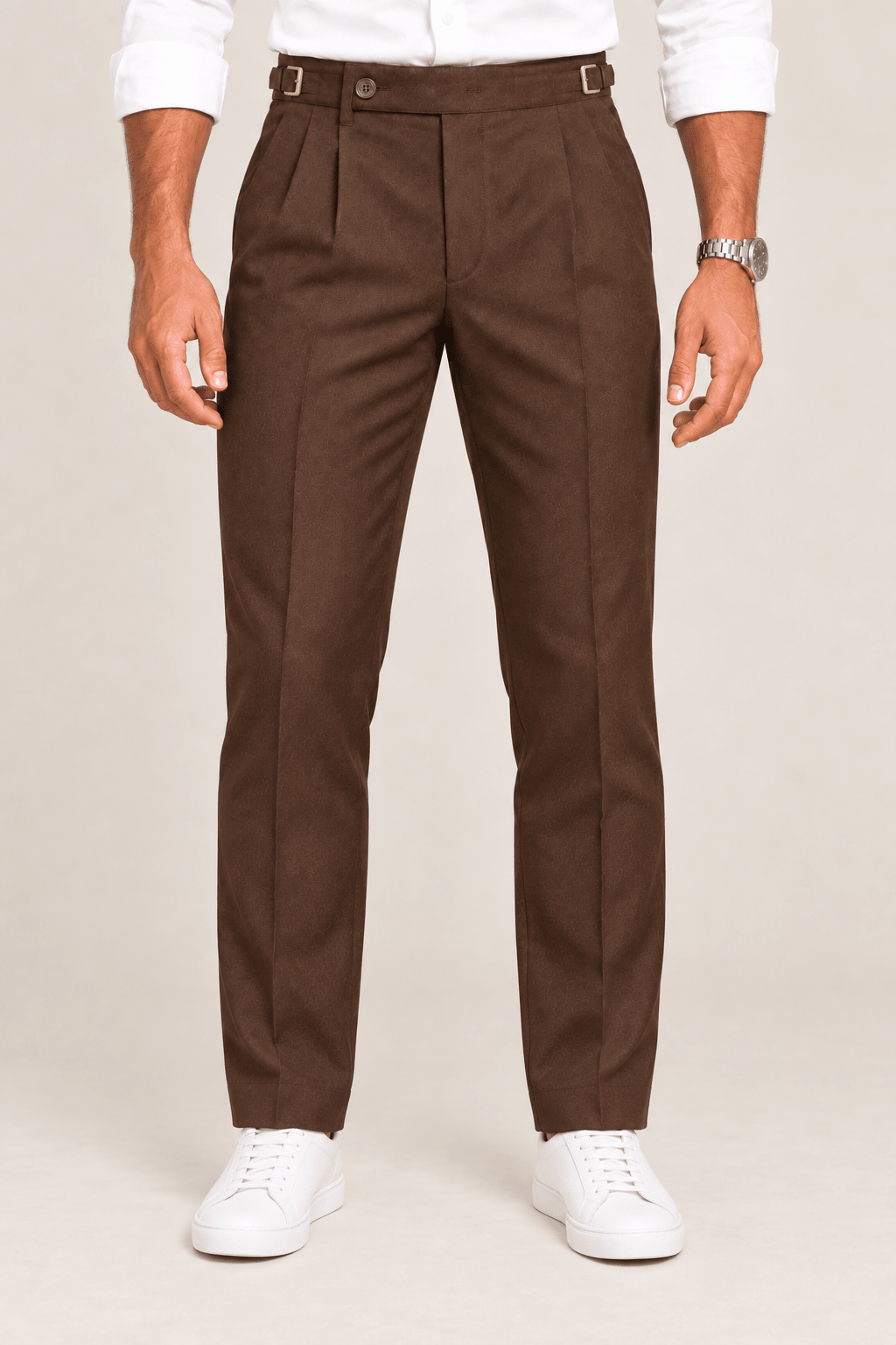 Calça Dom Henrico Viena Com Ajuste Lateral - Henri Store