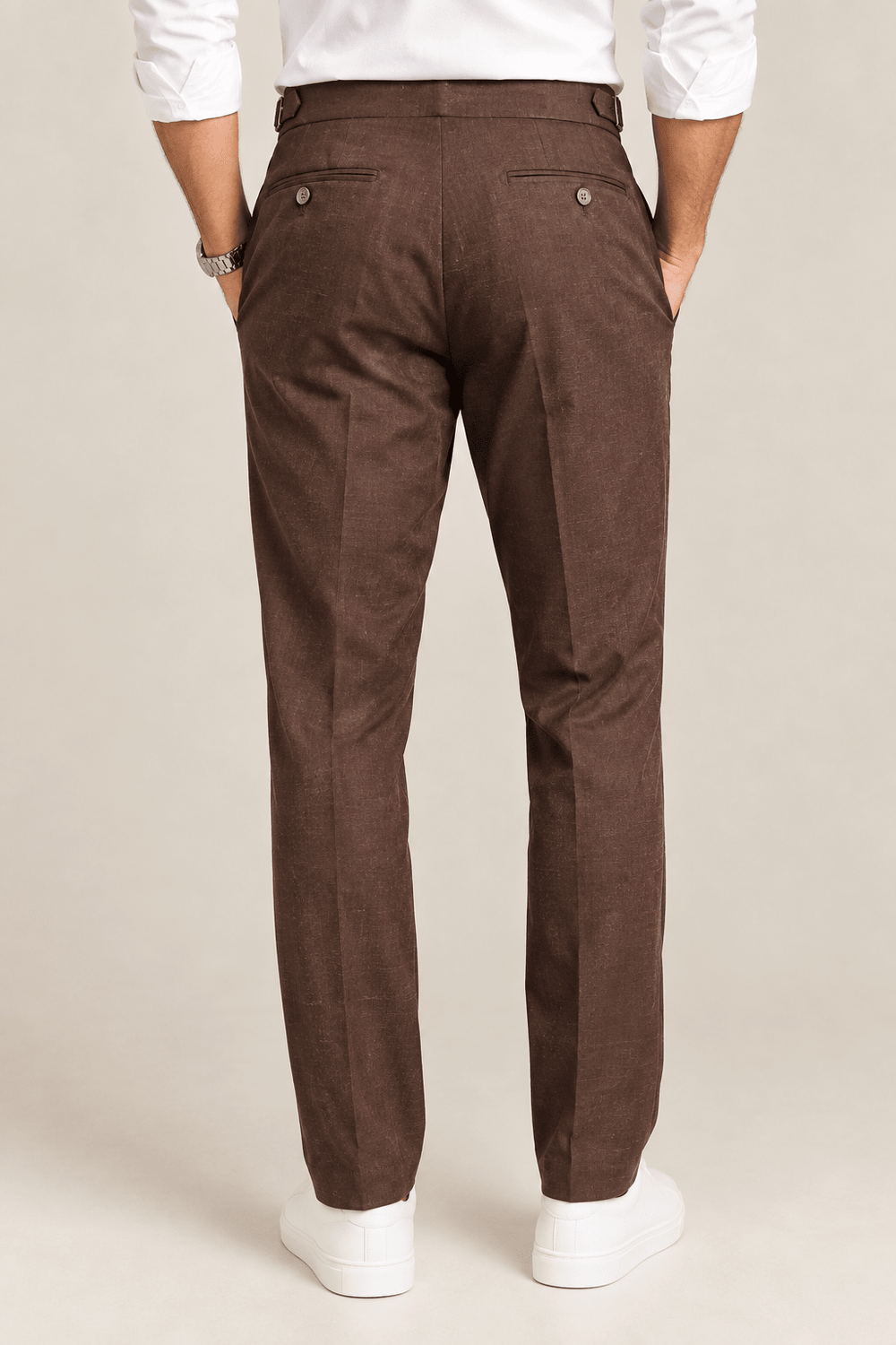 Calça Dom Henrico Viena Com Ajuste Lateral - Henri Store