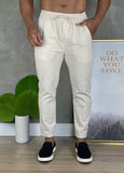 Calça Eleven Linho Lifestyle Natural Bege - Henri Store