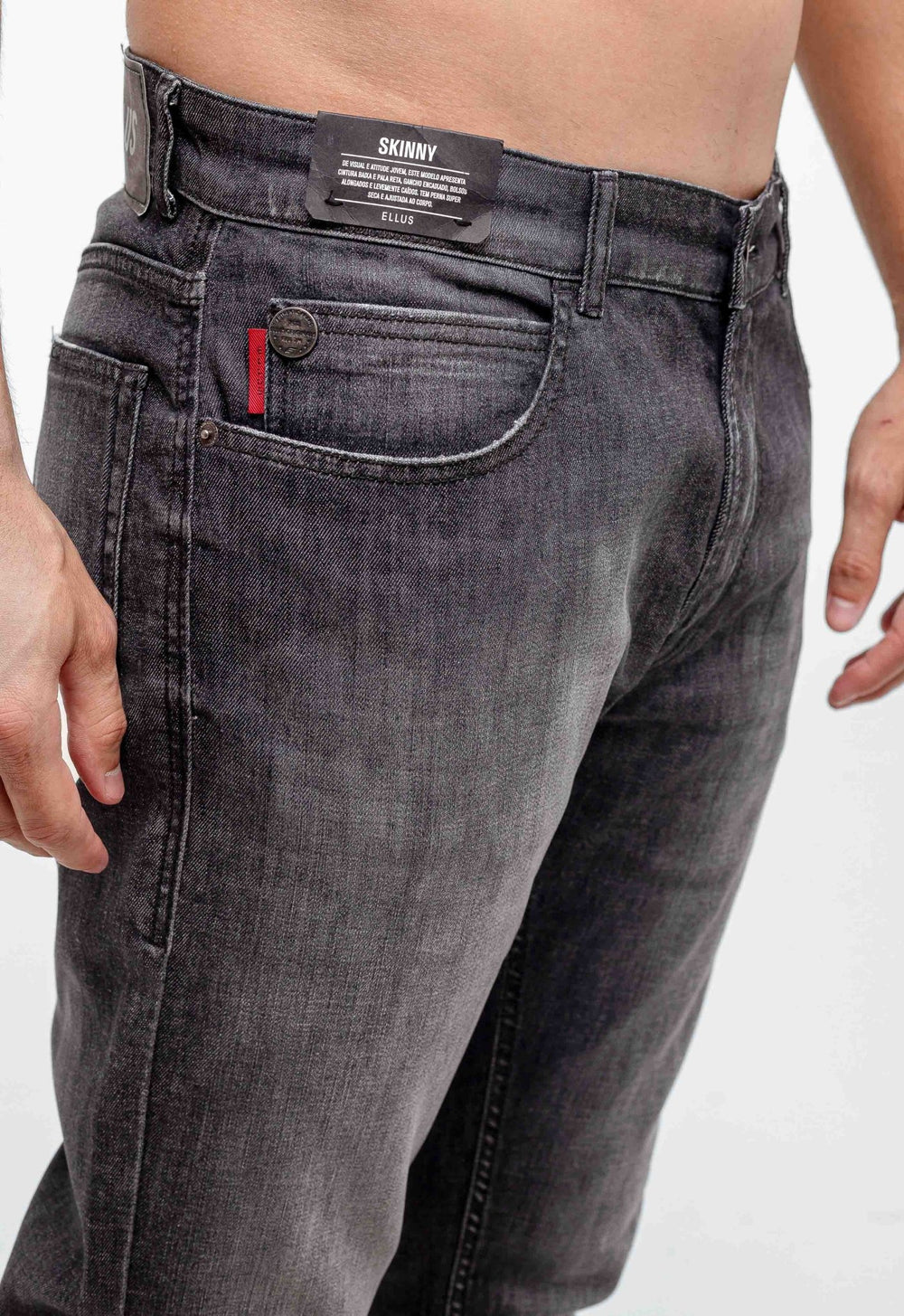 Calça Ellus Black Rock Ii (Skinny) 5 Pockets - Henri Store