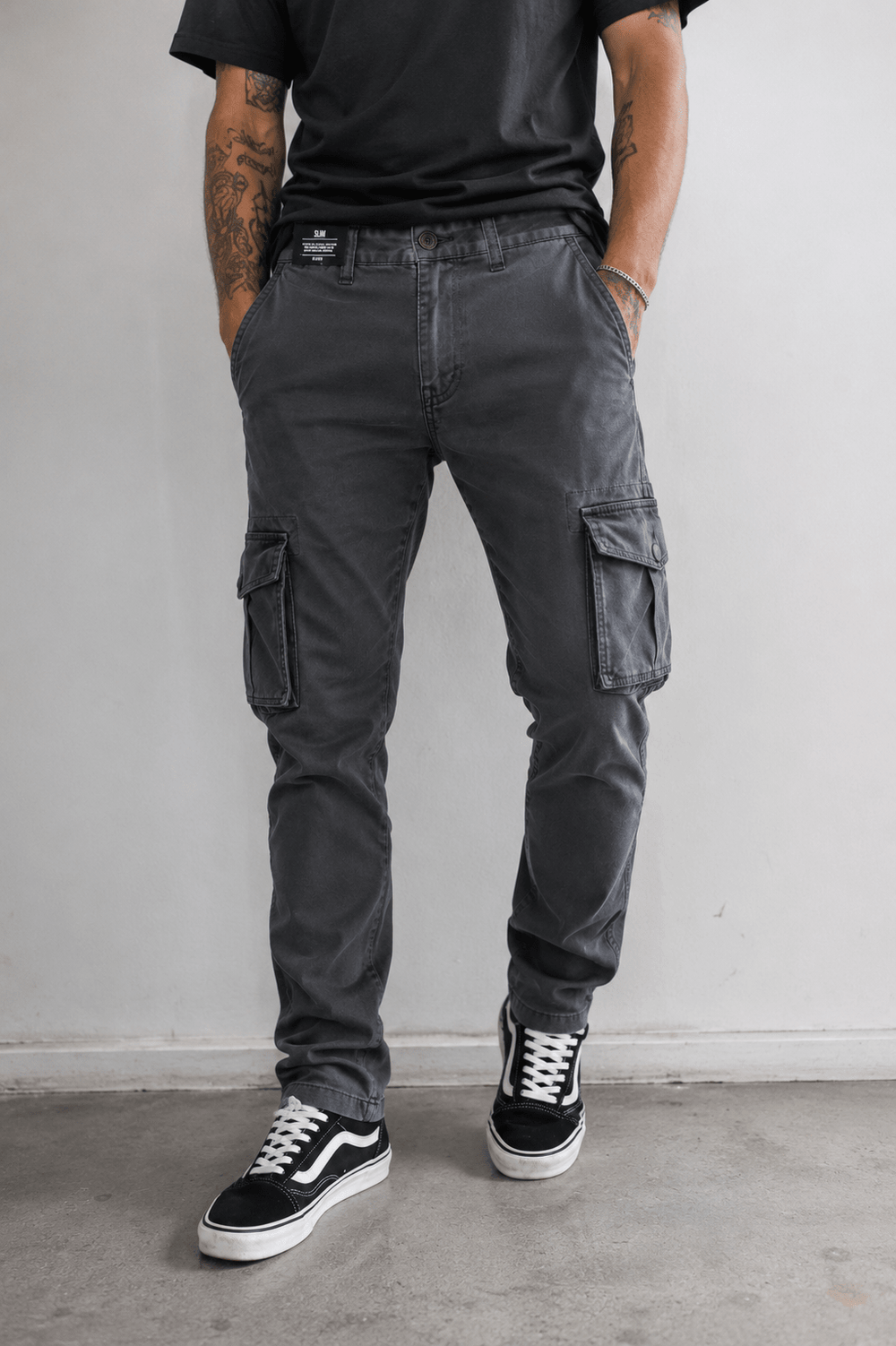 Calça Ellus Color Canvas Slim Cargo - Henri Store