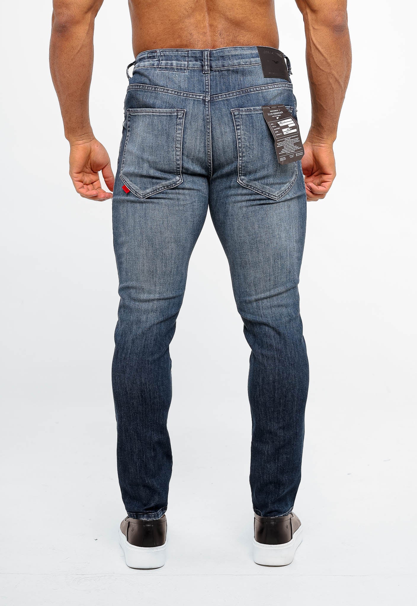 Calça Ellus Jeans High Comfort Dark - Henri Store