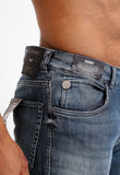 Calça Ellus Jeans High Comfort Dark - Henri Store