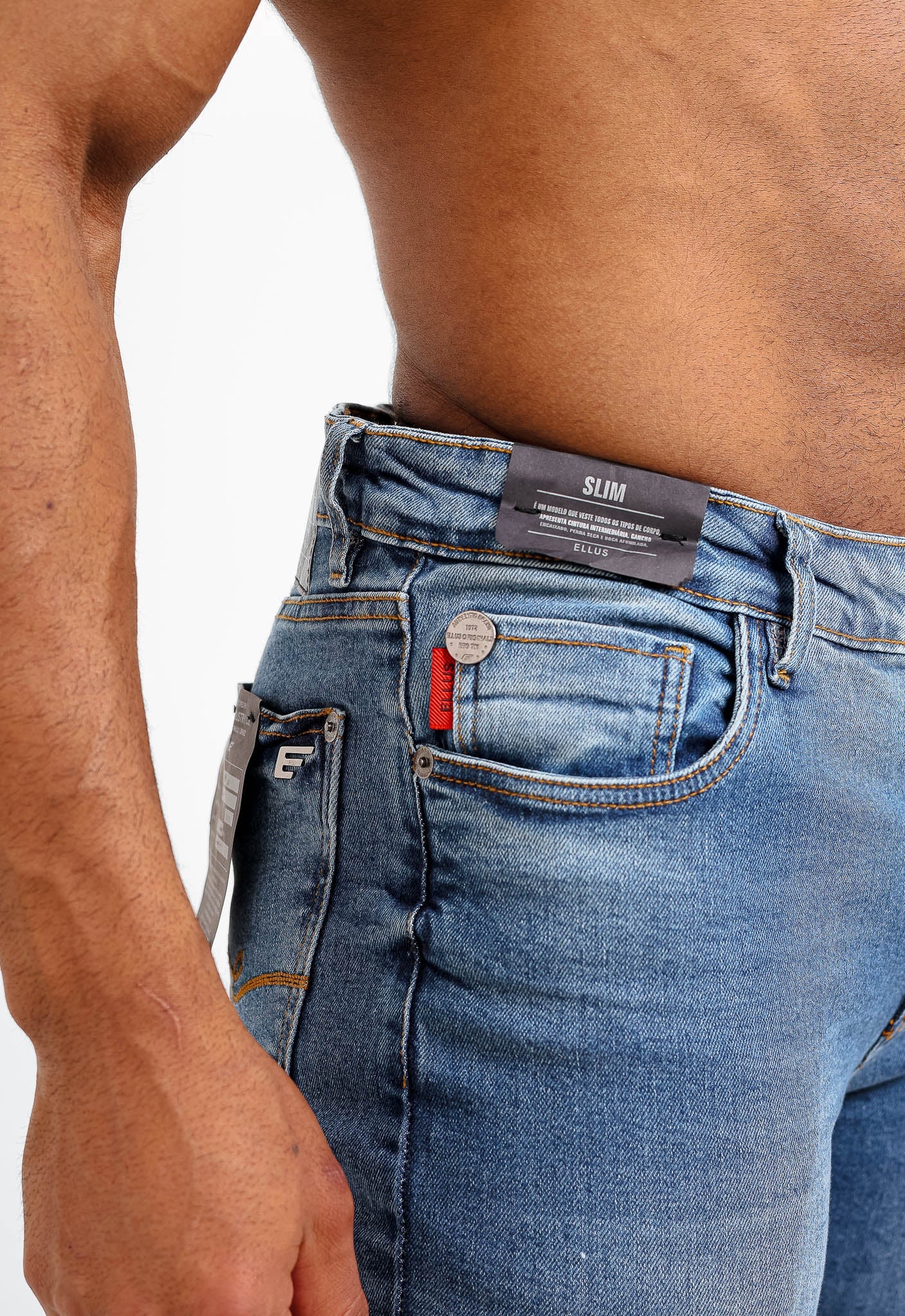 Calça Ellus Jeans Slim - Sale - Henri Store