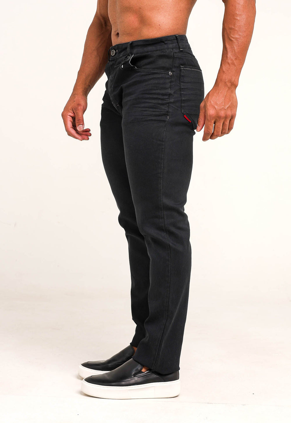 Calça Ellus Preta Storm Elastic II St Slim - Henri Store