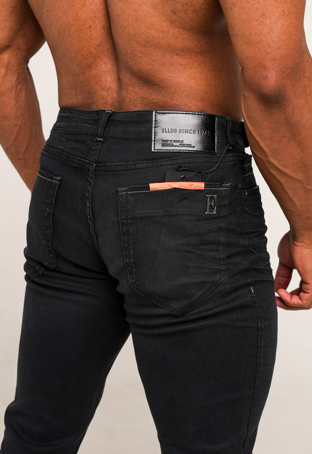 Calça Ellus Preta Storm Elastic II St Slim - Henri Store