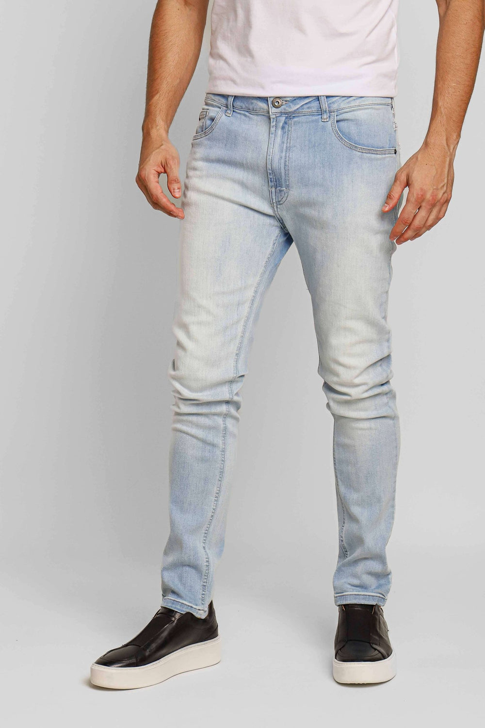 Calça Ellus Skinny High Comfort Jeans Claro - Henri Store