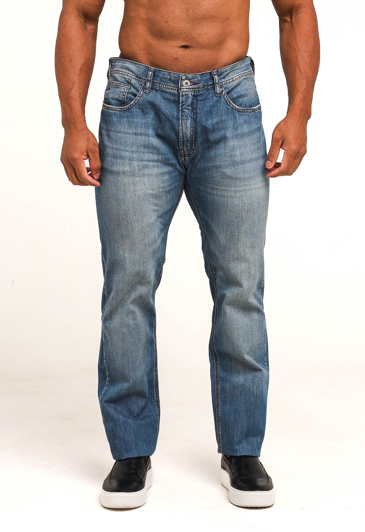 Calça Jeans Calvin Klein Azul Medio Cor:0585 - Henri Store
