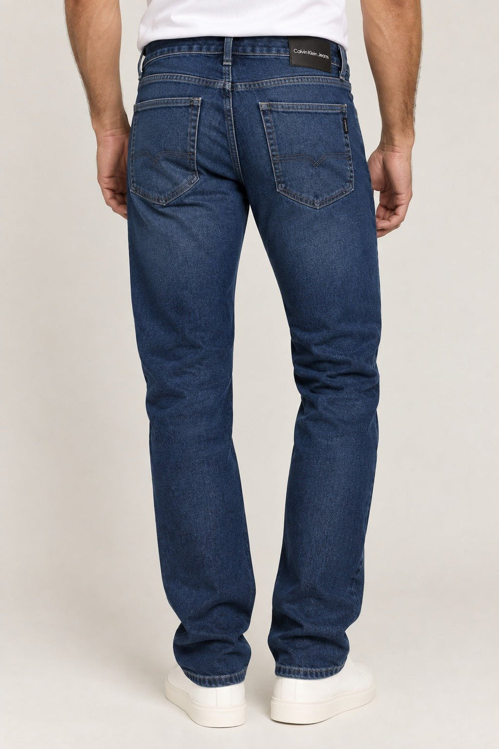 Calça Jeans CK Bordado Preto - LIVE - Henri Store