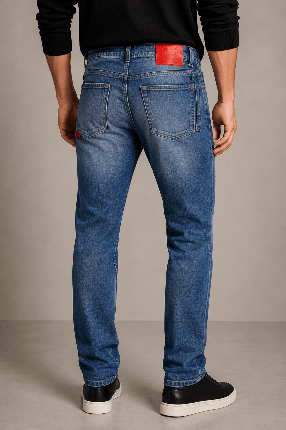 Calça Jeans Comfort Slim Ellus Techno Jogging Indigo - Henri Store