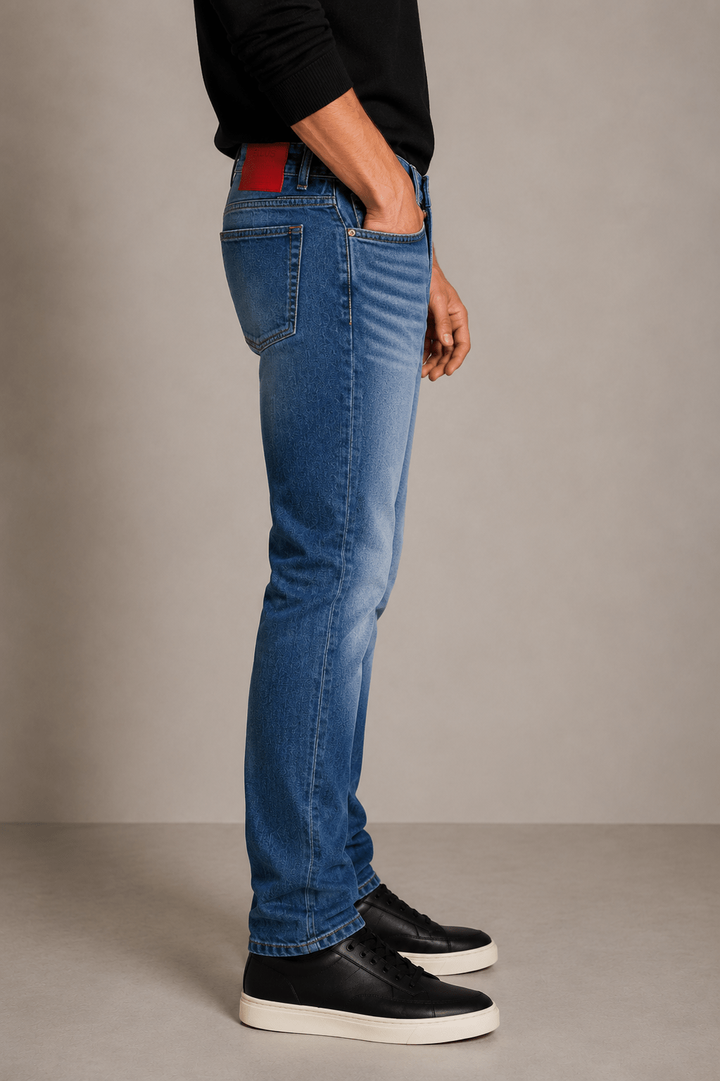 Calça Jeans Comfort Slim Ellus Techno Jogging Indigo - Henri Store