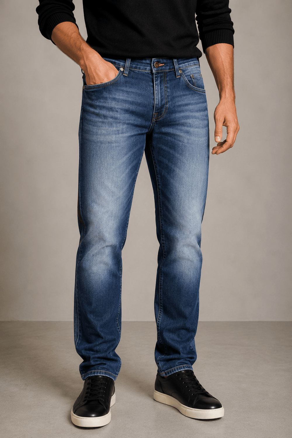 Calça Jeans Comfort Slim Ellus Techno Jogging Indigo - Henri Store