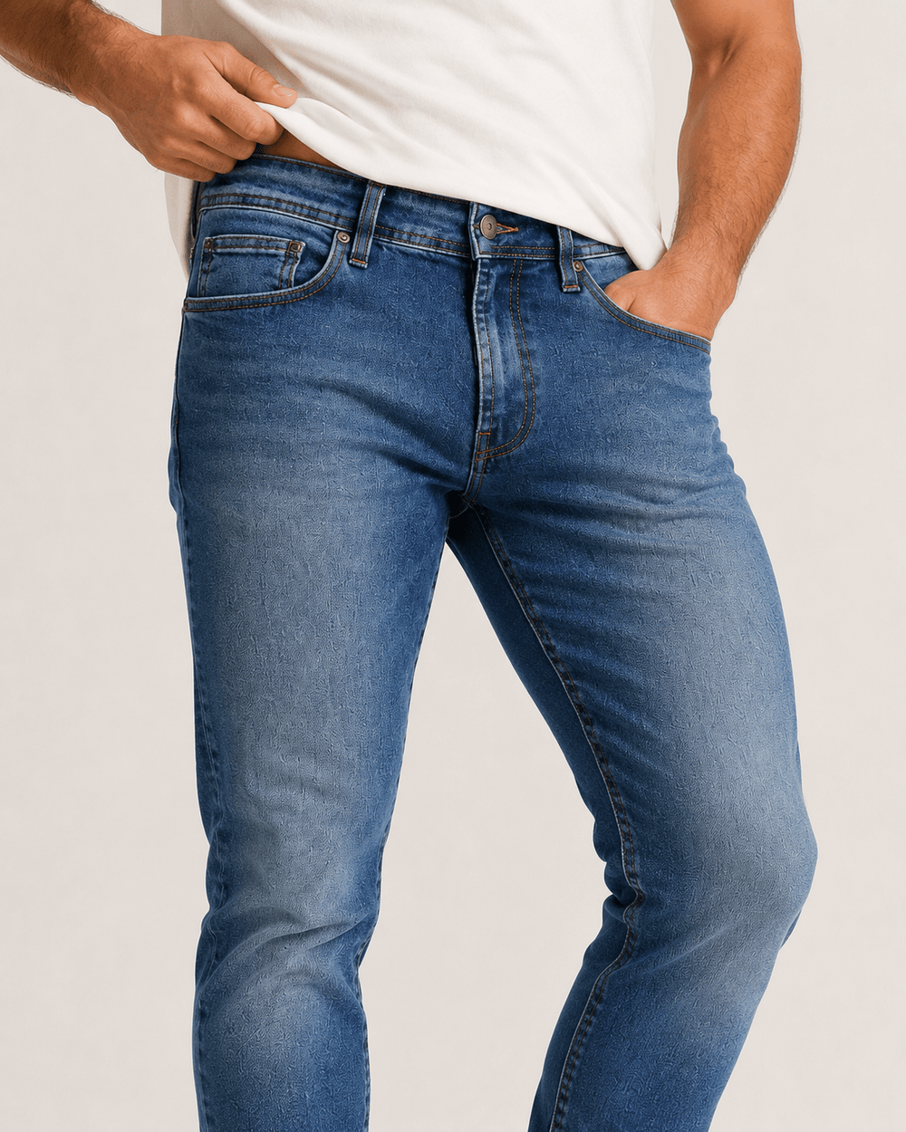 Calça Jeans Dom Henrico Denim Slim - Henri Store