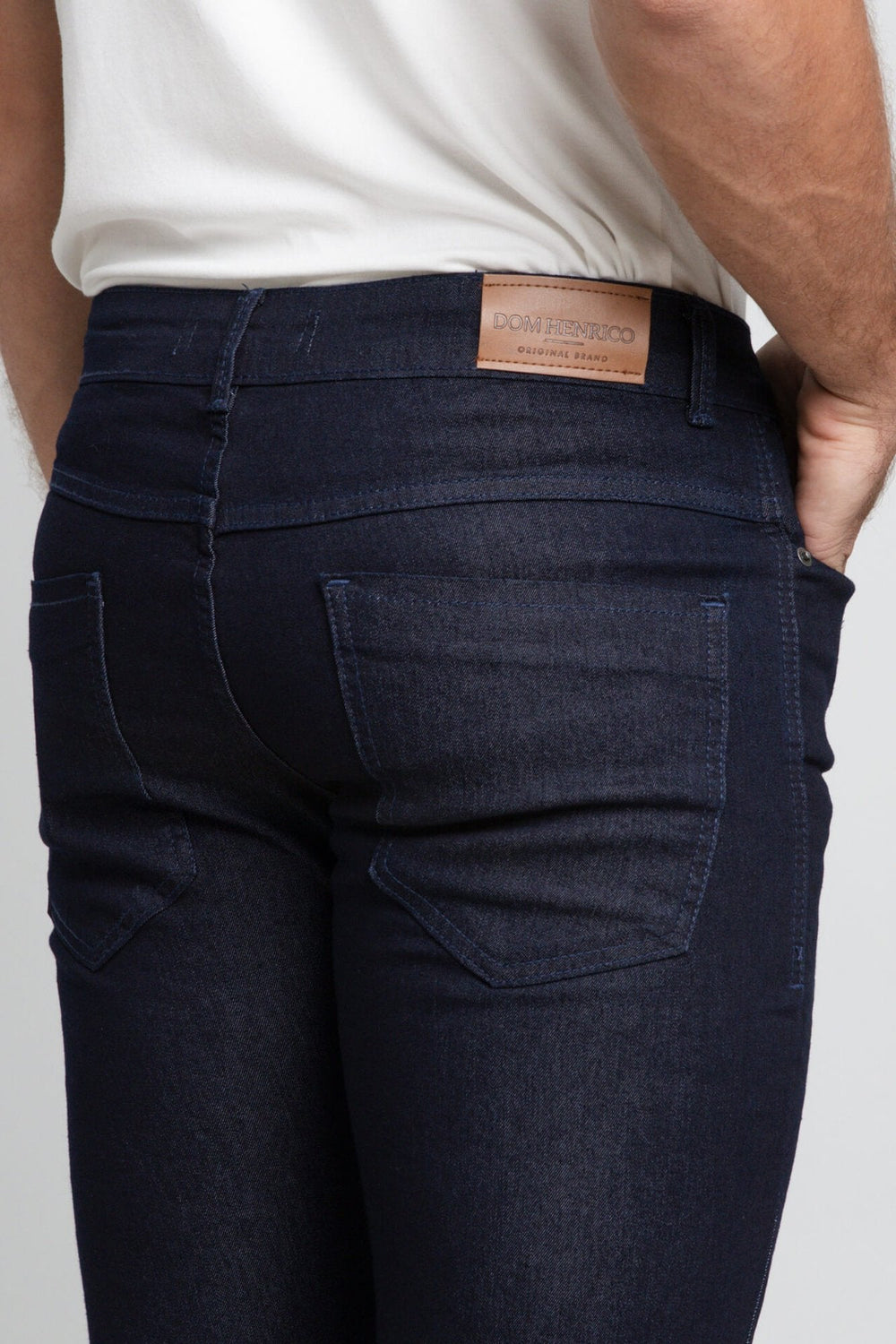 Calça Jeans Masculina Dom Henrico Escura - Henri Store