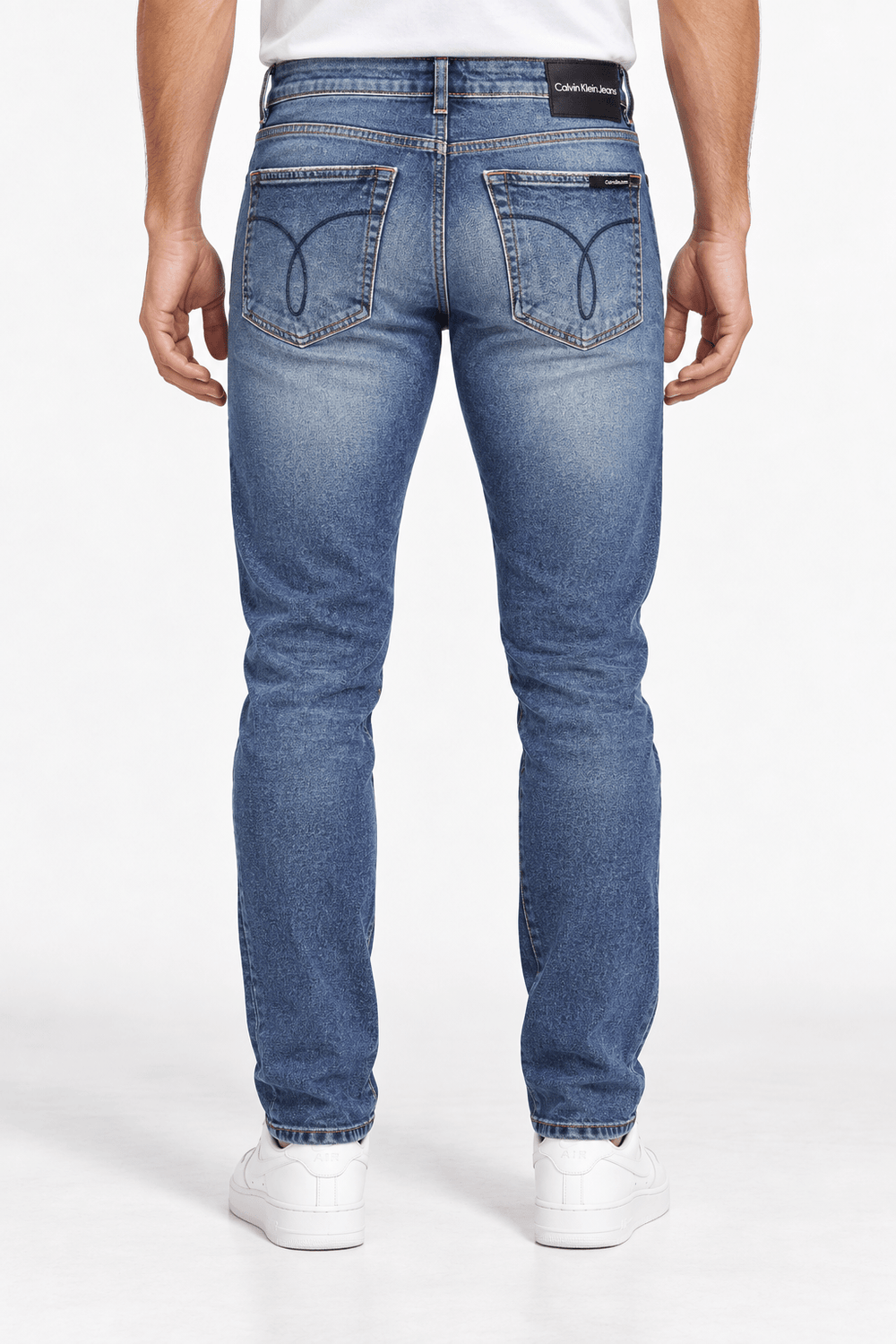 Calça Jeans Médio Calvin Klein Slim - Henri Store