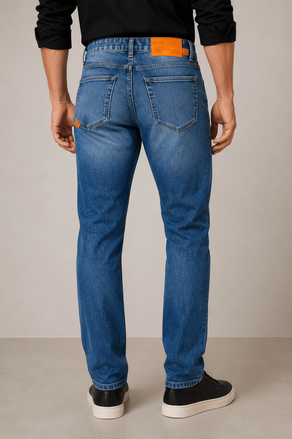 Calça Jeans New Skinny Fit Ellus Dark Lake Elastic Pence - Henri Store