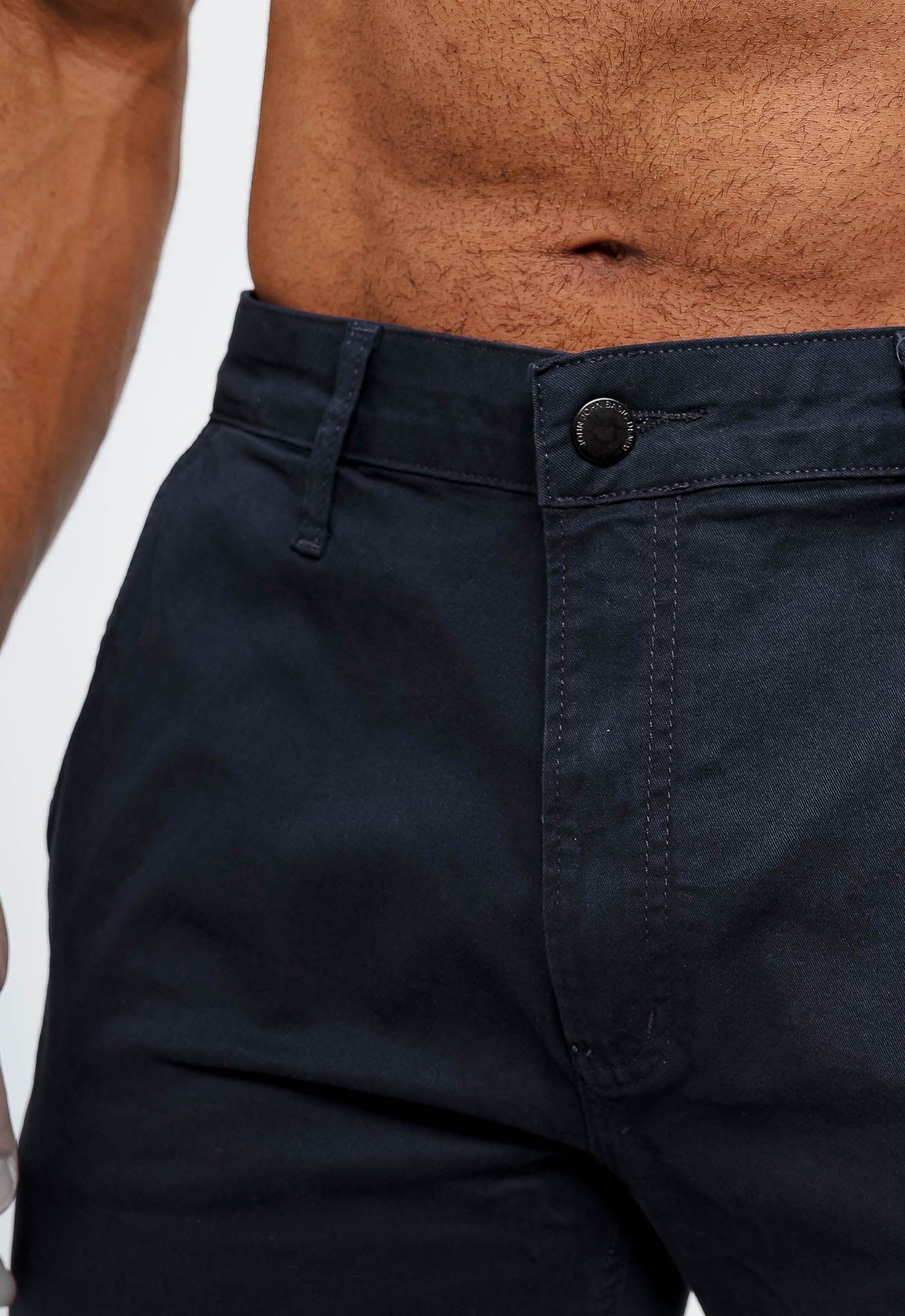 Calça John John Sarja Slim Panama Marinho - Henri Store