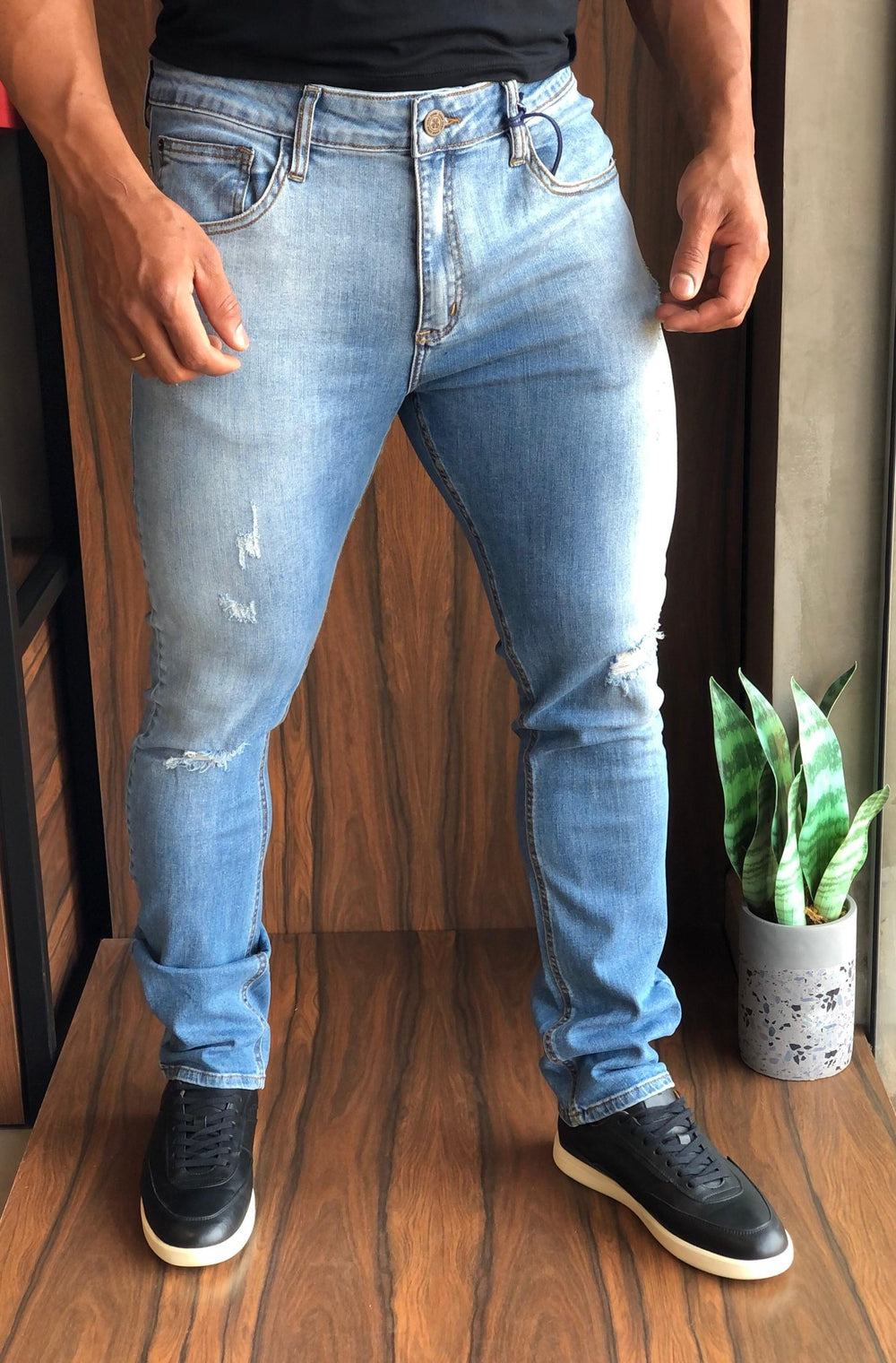 Calça John John Skinny Kyoto Jeans Medio - Henri Store