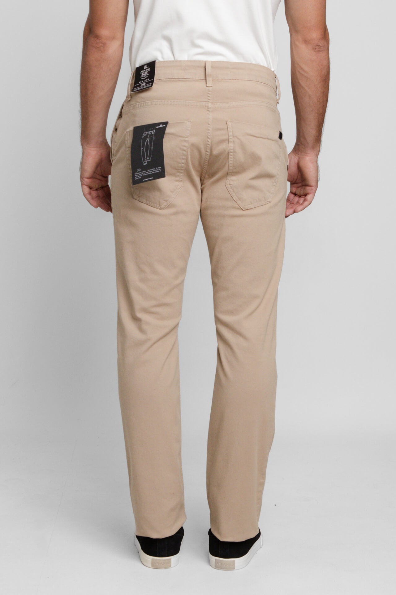 Calça John John Slim Alasca Cáqui - Henri Store