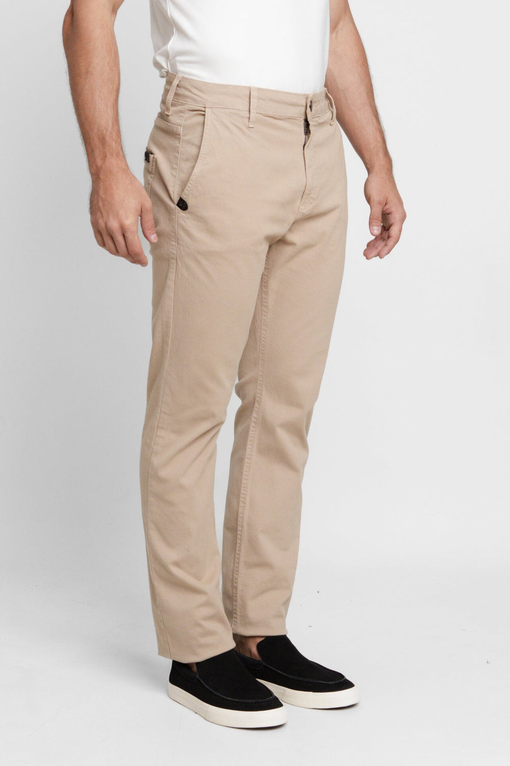 Calça John John Slim Alasca Cáqui - Henri Store