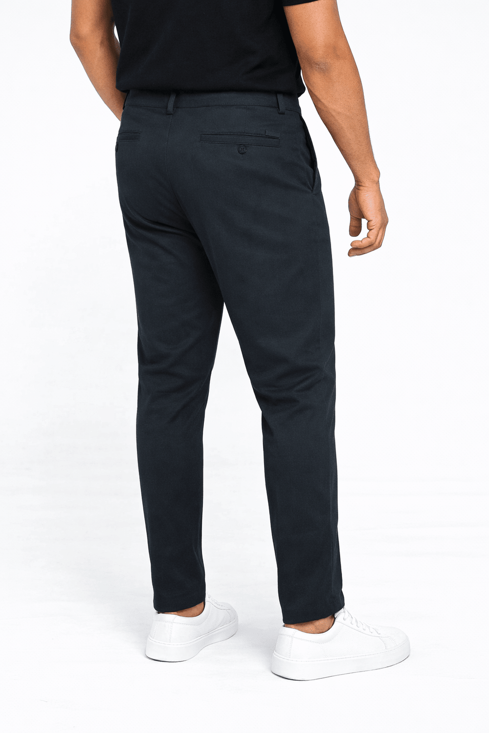 Calça Kanzo Algodão Egípcio Super Skinny Preto - Henri Store