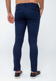 Calça Kanzo Skinny Azul Escuro Impermeável 120 - Henri Store