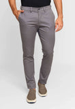 Calça Kanzo Skinny Fit Cinza Escuro 105 - Henri Store
