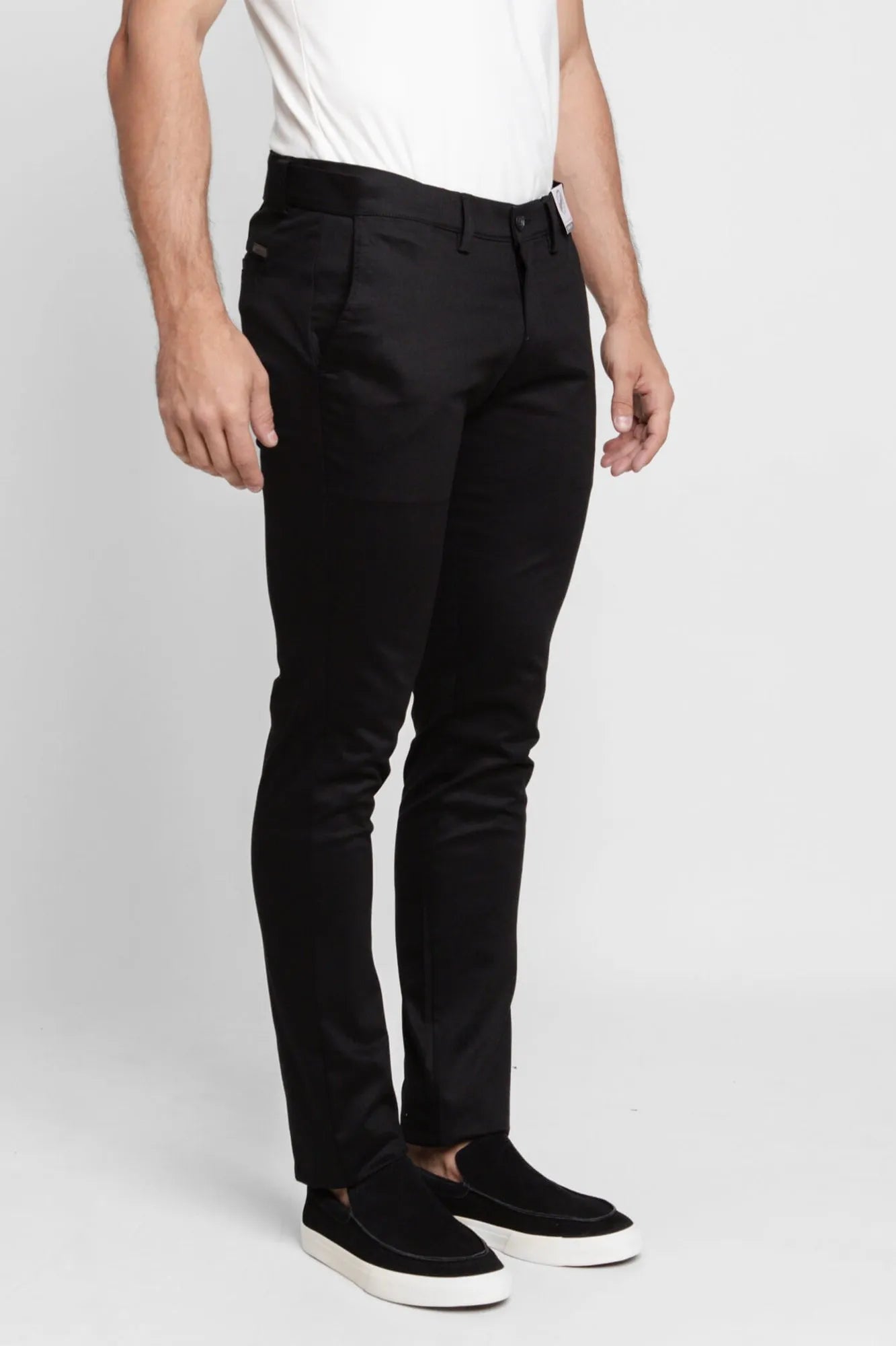 Calça Kanzo Skinny Preta 900 - Henri Store