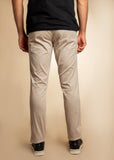 Calça Kanzo Slim Bege Bolso Faca - Henri Store