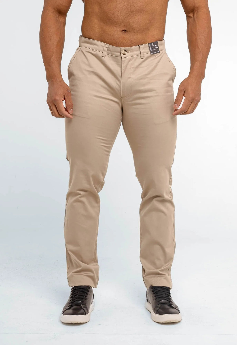 Calça Kanzo Slim Fit Cáqui Impermeável 190 - Henri Store