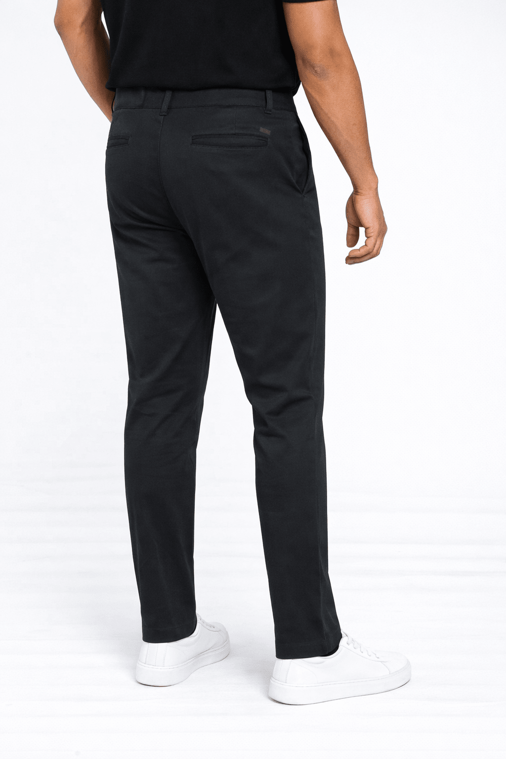 Calça Kanzo Slim Preto Bolso Faca - Henri Store