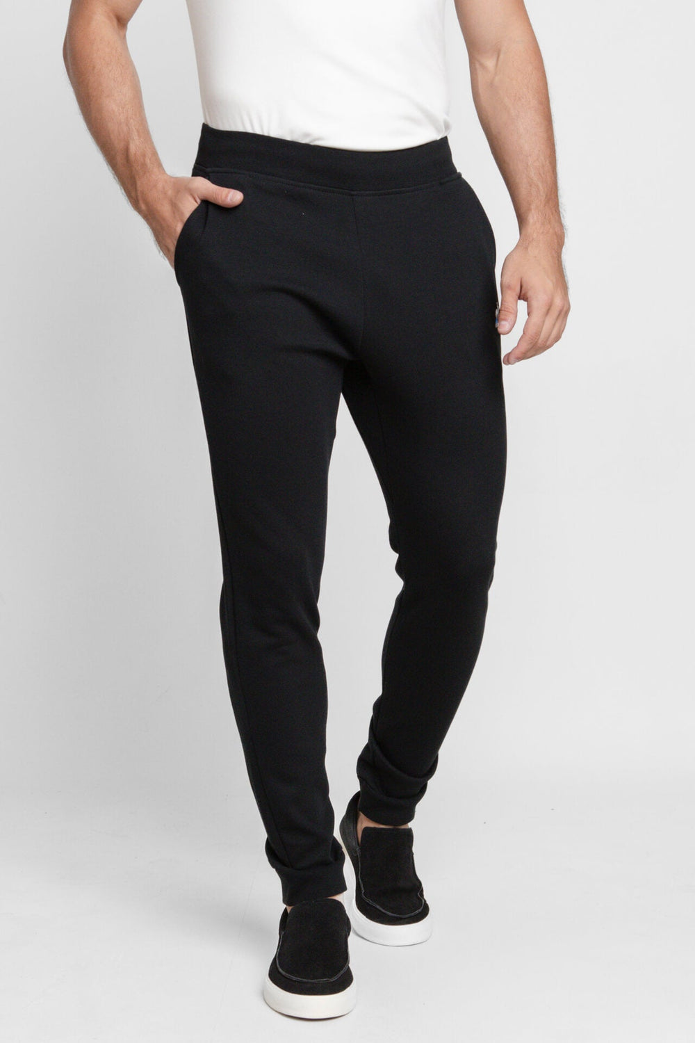 Calça Le Coq Sportif Moletom Ess Bap Pant Regular Preta - Henri Store