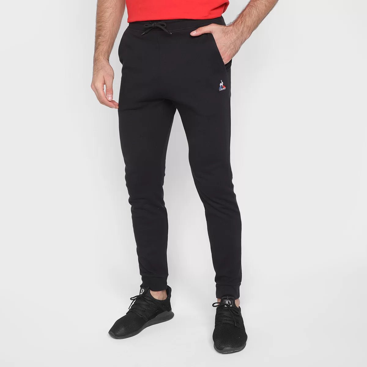 Calça Le Coq Sportif Slim Td16902 Bap Pant Preta - Henri Store