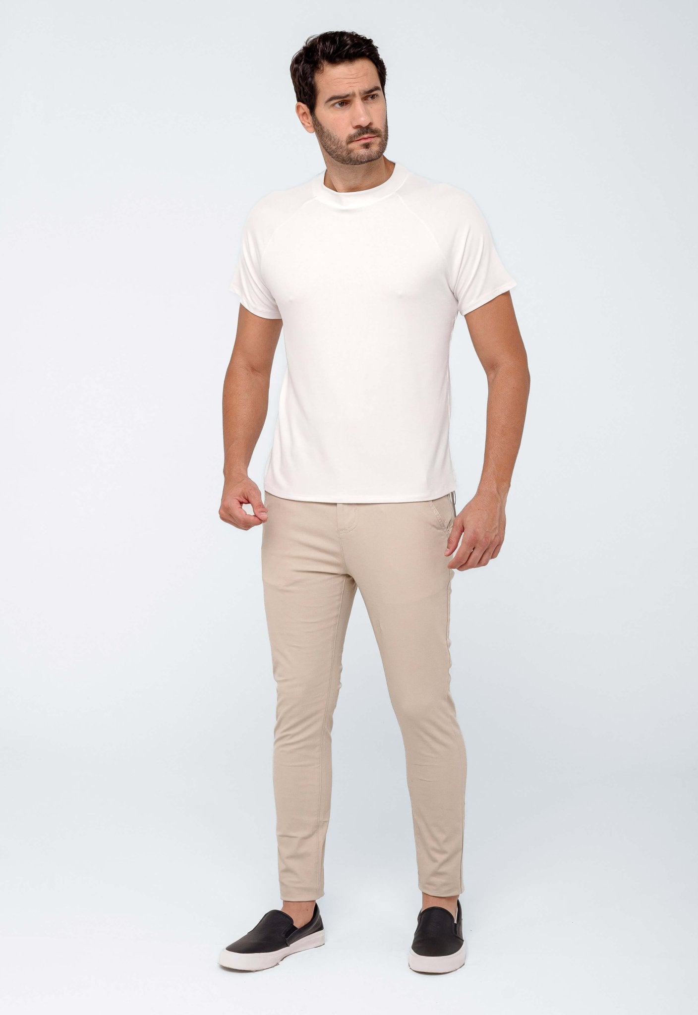 Calça Masculina Alfaiataria Dom Henrico Areia - Henri Store