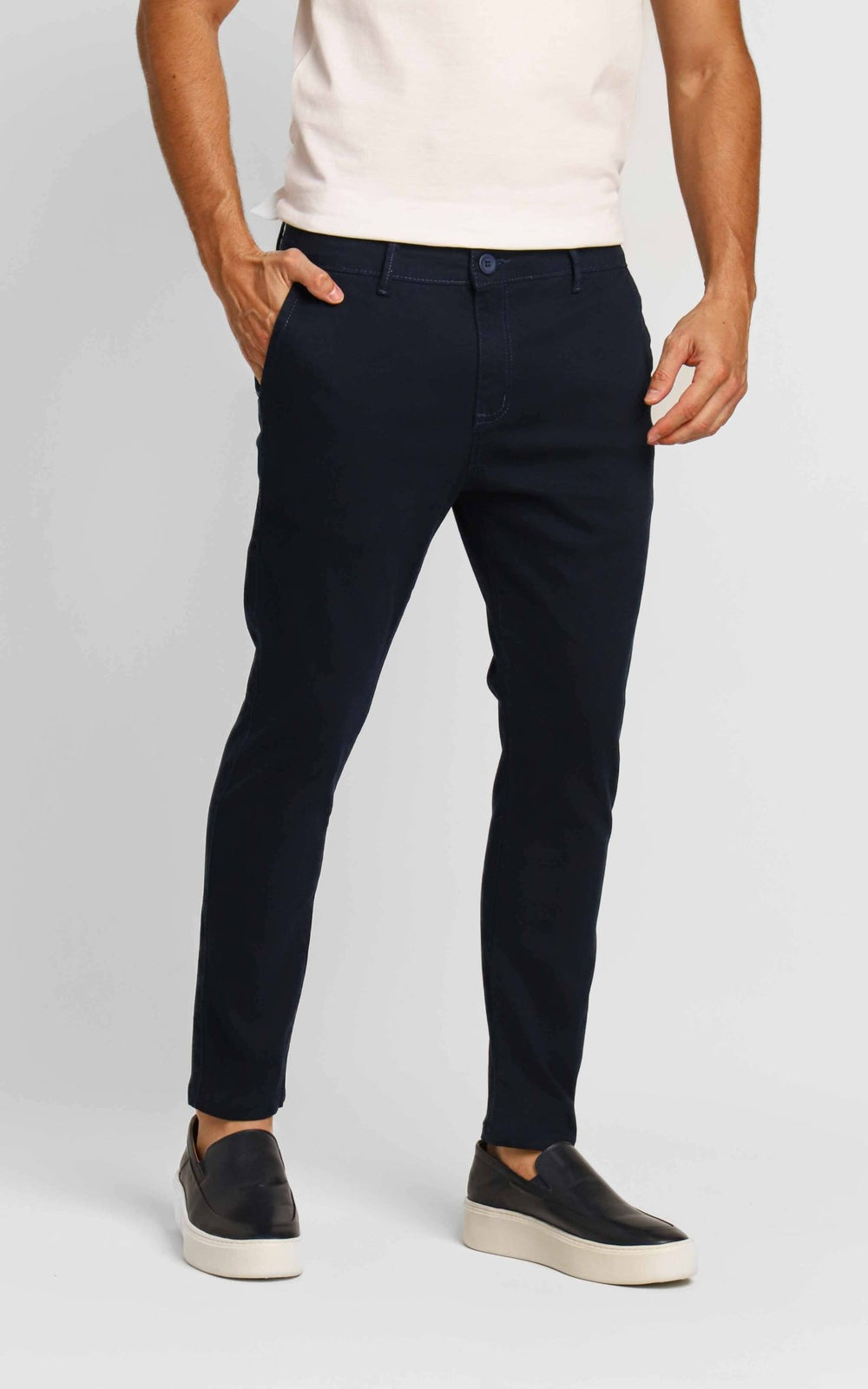 Calça Masculina Alfaiataria Skinny Fit Dom Henrico Toulon - Henri Store
