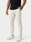 Calça Masculina Alfaiataria Zip Off Gelo - Henri Store