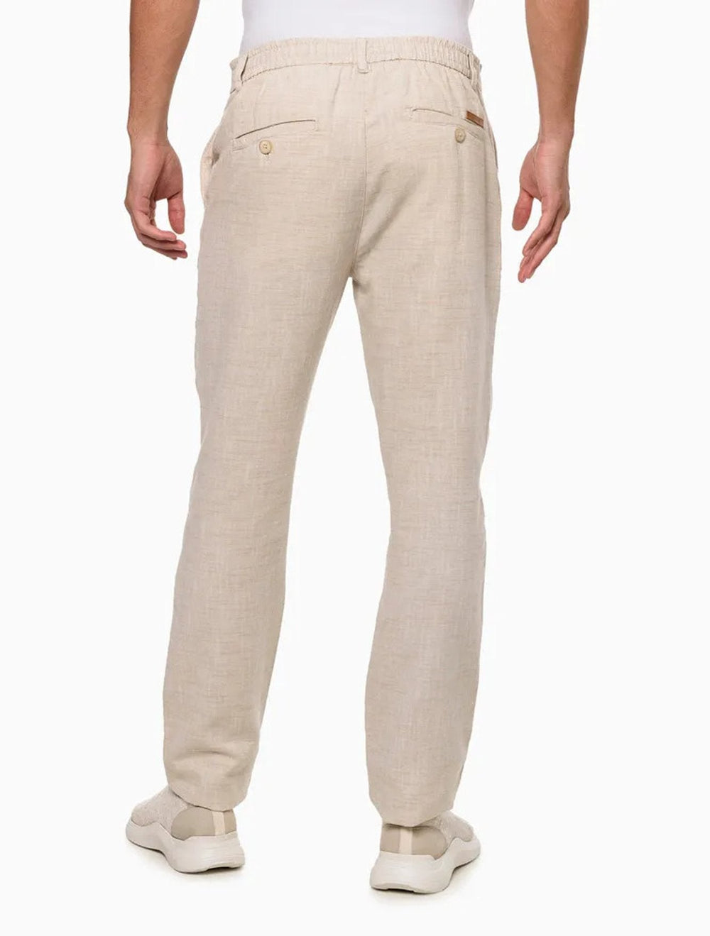 Calça Masculina Calvin Klein em Linho Flamê - Henri Store