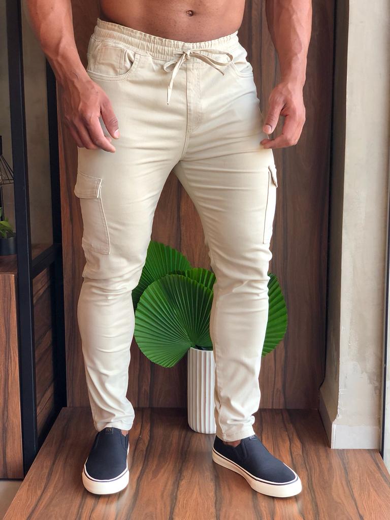 Calça Masculina Cargo Dom Henrico - Henri Store