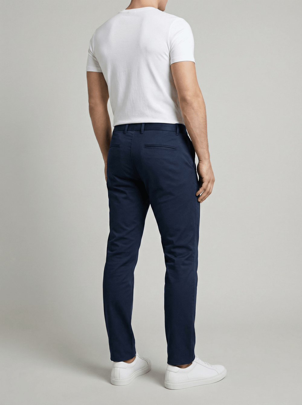 Calça Masculina Dom Henrico Alfaiataria em Sarja Super Slim - Henri Store
