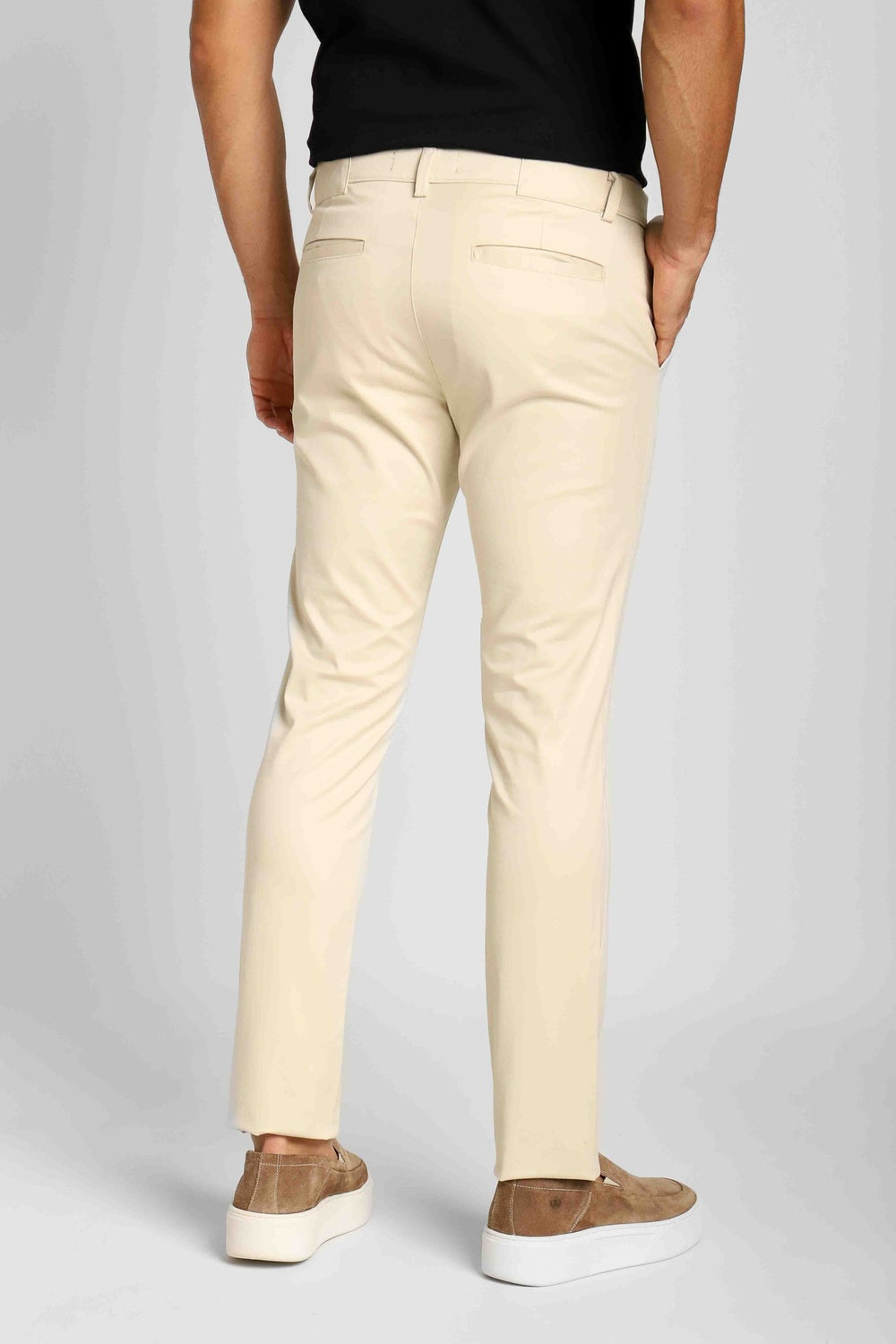 Calça Masculina Dom Henrico Alfaiataria em Sarja Super Slim - Henri Store