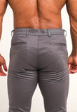 Calça Masculina Dom Henrico Alfaiataria em Sarja Super Slim - Henri Store