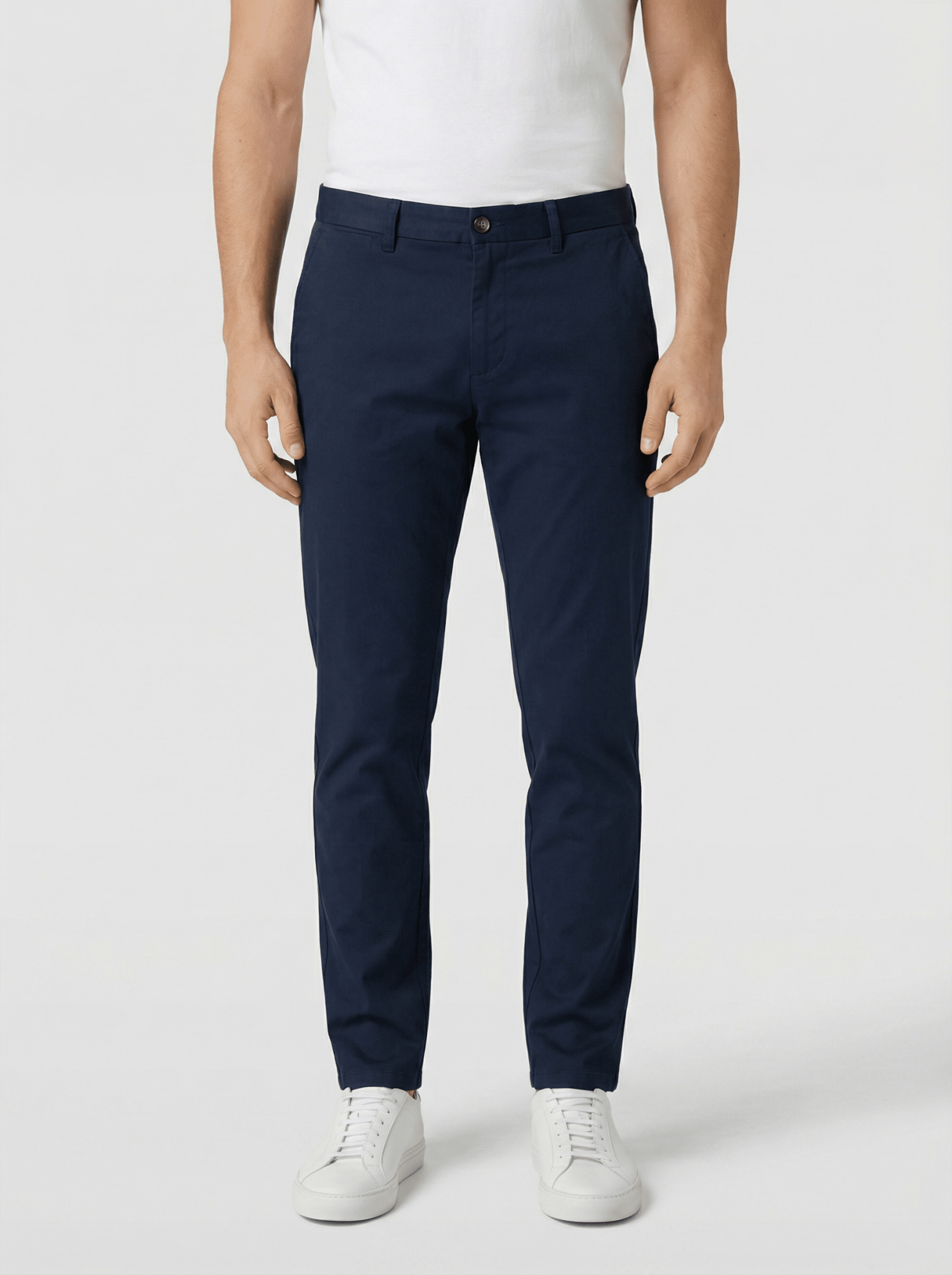 Calça Masculina Dom Henrico Alfaiataria em Sarja Super Slim - Henri Store