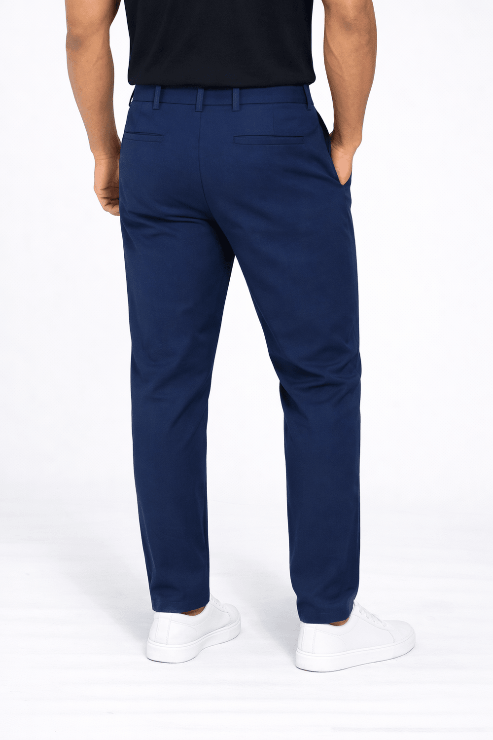 Calça Masculina Dom Henrico Alfaiataria Tallin com Botão Invisível LIVE - Henri Store