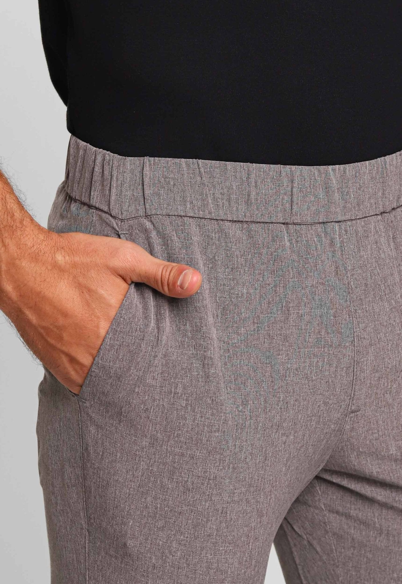 Calça Masculina Dom Henrico com Elástico na Cintura - Henri Store