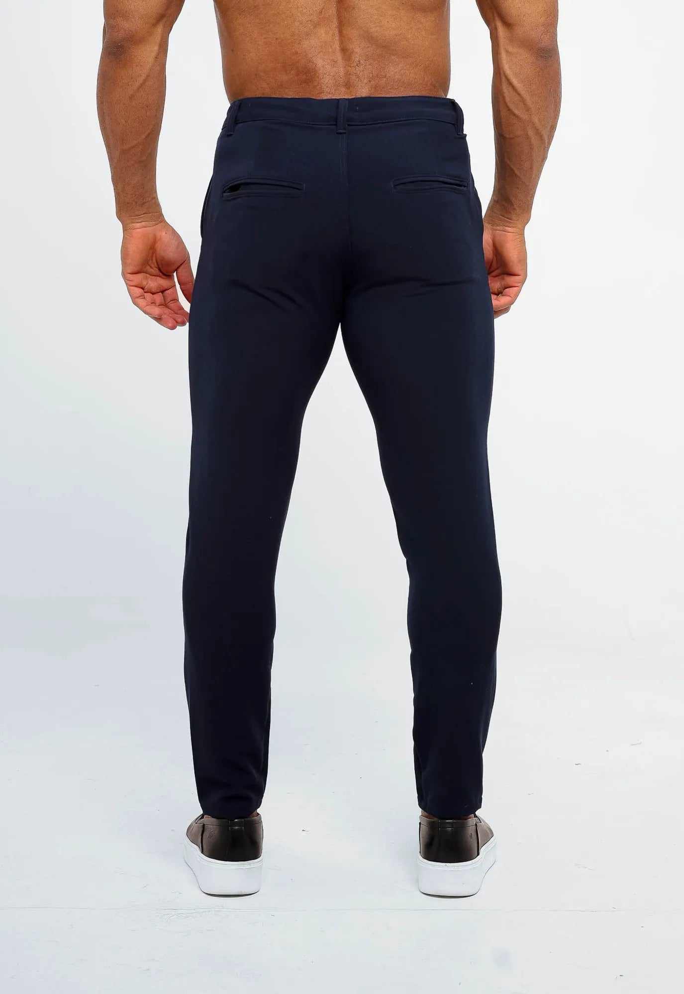 Calça Masculina Dom Henrico de Alfaiataria com Silhueta Alongada - Henri Store