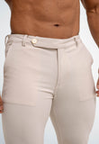 Calça Masculina Dom Henrico de Alfaiataria com Silhueta Alongada - Henri Store