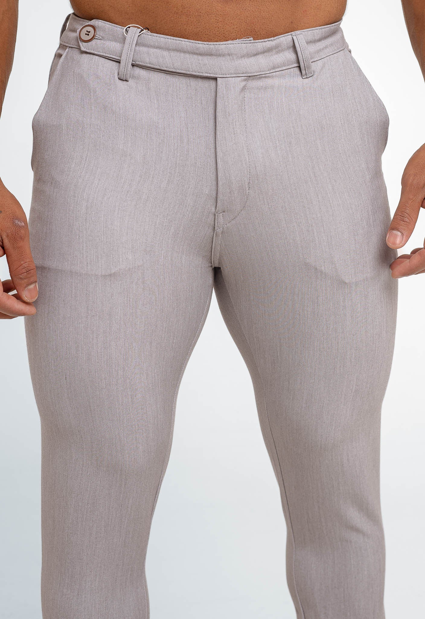 Calça Masculina Dom Henrico de Alfaiataria com Silhueta Alongada - Henri Store