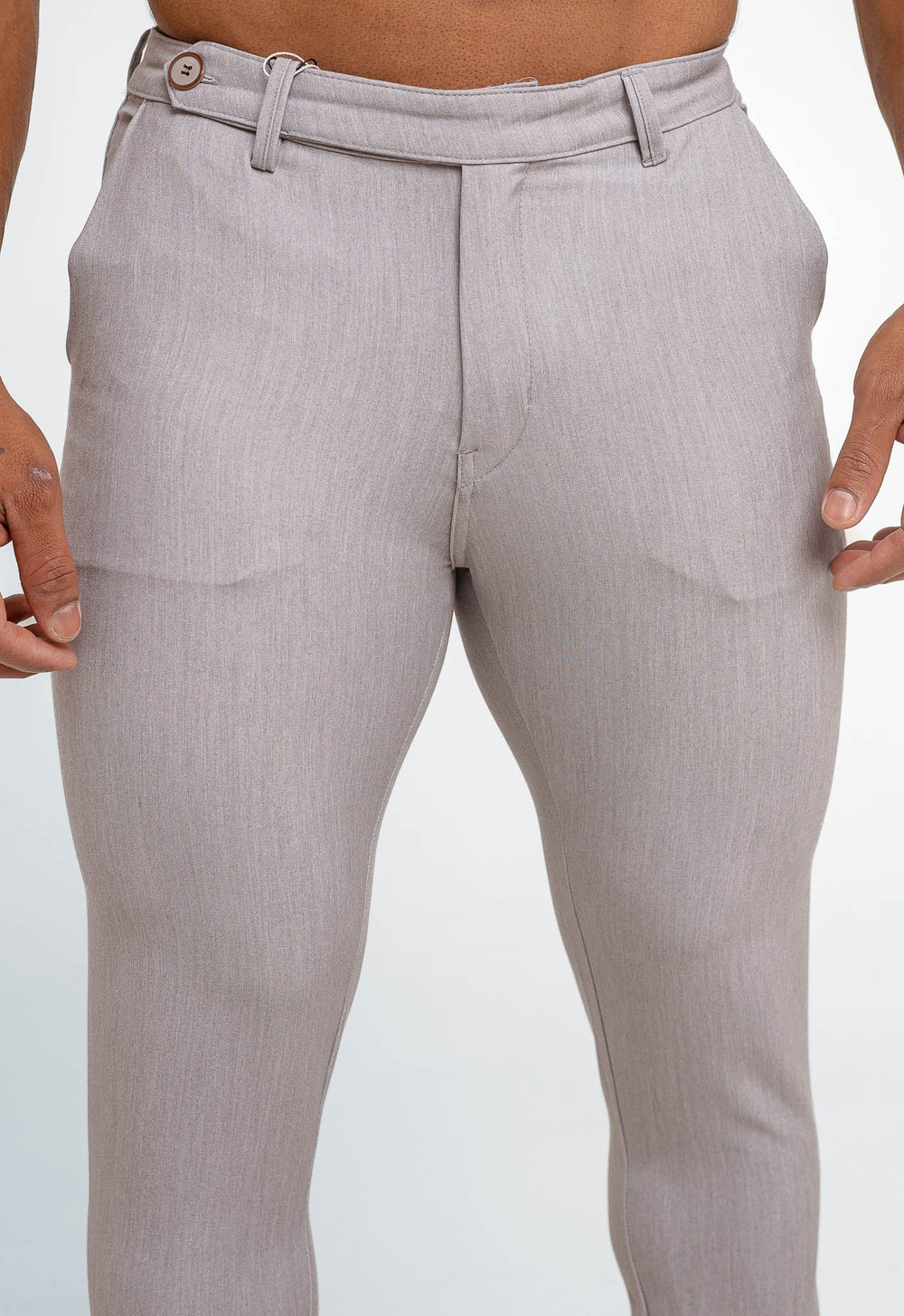 Calça Masculina Dom Henrico de Alfaiataria com Silhueta Alongada - Henri Store